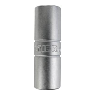 Zündkerzen-Steckschlüsseleinsatz 1/2'', sw 16 mm, 16-er Nuss, Zündkerzennuss - Stier