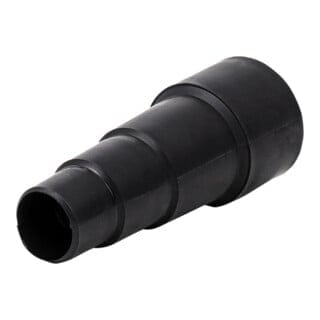 Universal Anschlussmuffe für Nass-Trockensauger, für gängige Werkstattsauger, Anschlussgröße von 21 mm bis 35 mm ø, Schlauchadapter zur Reduzierung,