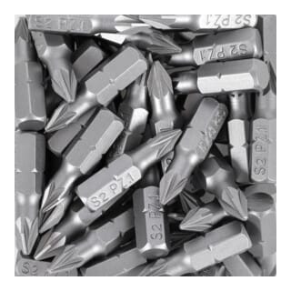 Pozidriv-Bit-Großpackung PZ1 50 Stk - Stier
