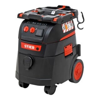 Nass-Trockensauger ABS-35M Premium, 1400W, 35l Behälter, 13m Aktionsradius, Impuls-Filterabreinigung, zertifizierter Sauger der Staubklasse m,