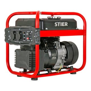 Inverter Stromerzeuger SNS-200, Strom Generator, 10l Tankvolumen, 23 kg, Stromerzeuger Benzin leise 65 dB(A), 4-Takt Motor, Inverter Stromaggregat,