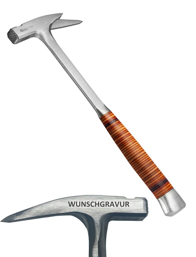 Picard - Ganzstahl-Latthammer lang Nr. 790 geraut din 7239