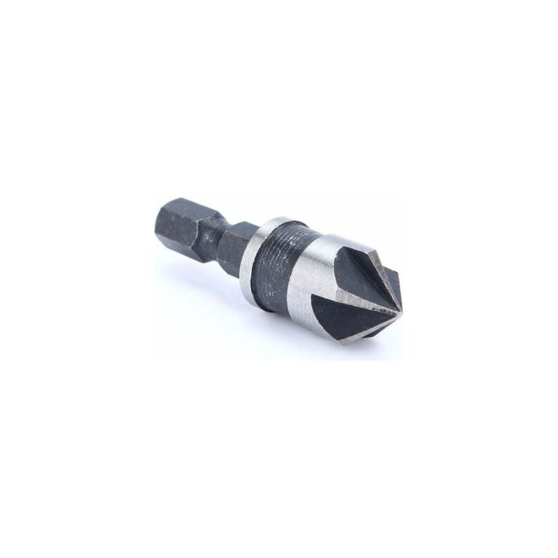 Ej.life 3-teiliges Fräserset, 90°-fräser Mit 1/4"-sechskantschaft Für Holz Und Metall, Schnellwechsel-holzfasenfräser