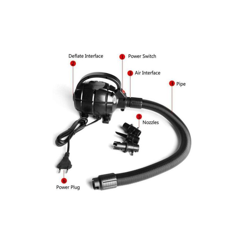 220v 600w Elektrischer Luftkompressor, Luftfederung Für Fitnessgeräte, Gymnastikmattenpumpe, Elektrische Luftpumpe