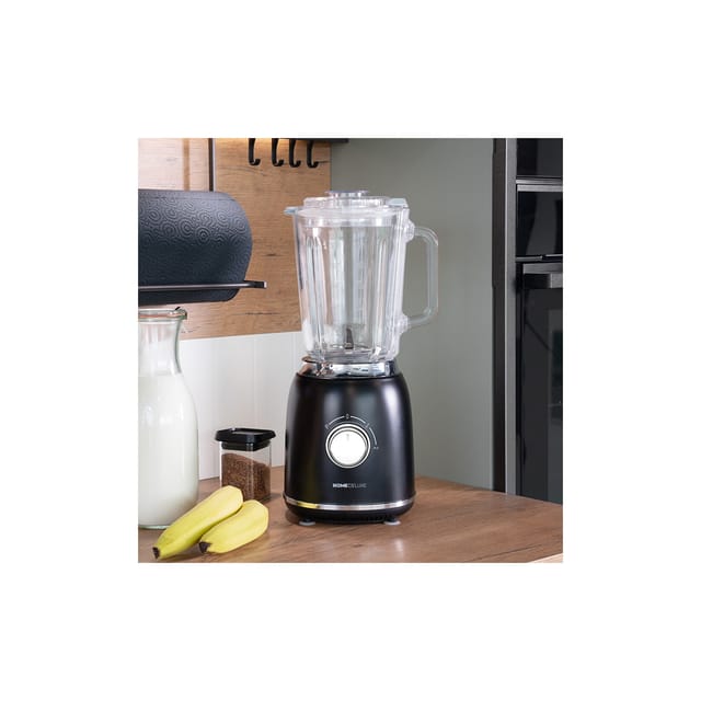 HOME DELUXE Standmixer GRANDE – 1,5 L, 2 Mixstufen, 1000 W Mixer, Smoothie Maker, Küchenmixer, inkl. Pulsfunktion, Küchenmaschine