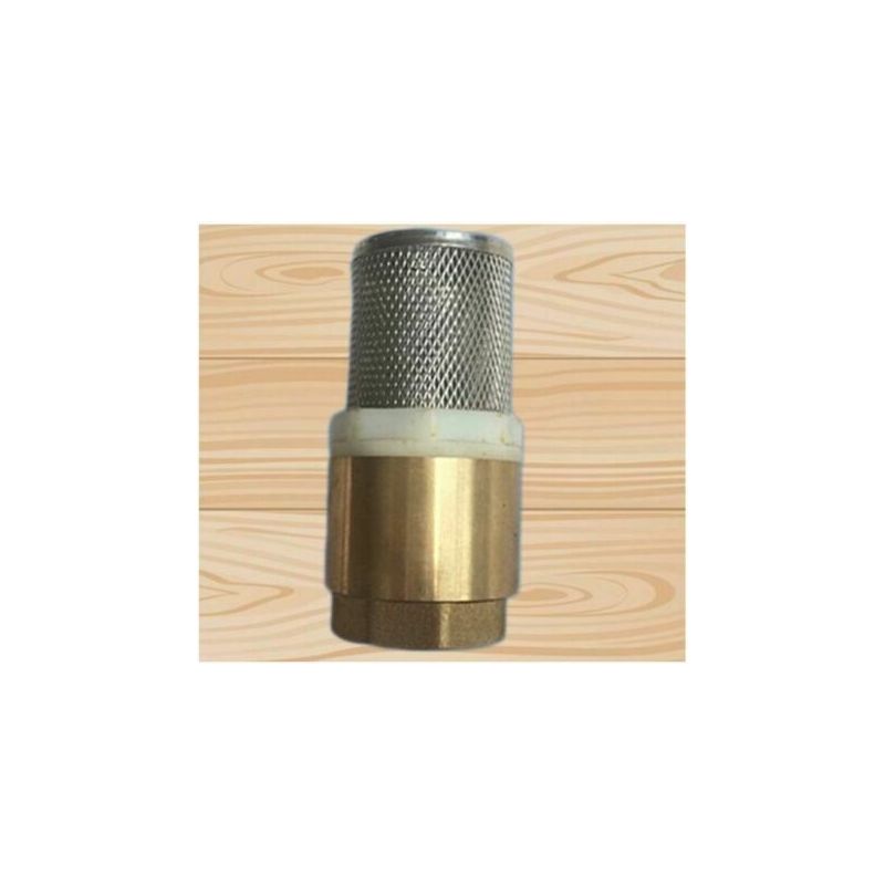Vurahome - Clapet Anti-retour Pagode 1 Pouce (25mm) En Laiton - Clapet Pied Anti-retour Avec Crépine D'Aspiration En Acier Inoxydable