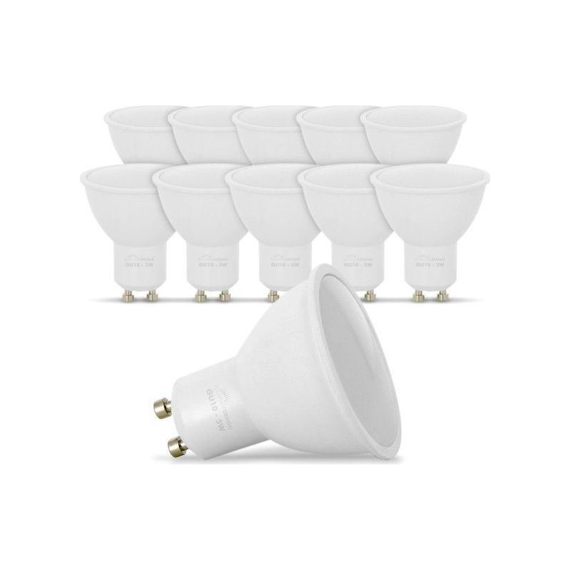 Vurahome - Packung Mit 20 B22-farb-led-lampen, 2-w-bajonettlampen, Rot, Gelb, Orange, Grün, Blau, Bruchsicher (entspricht 20 W)
