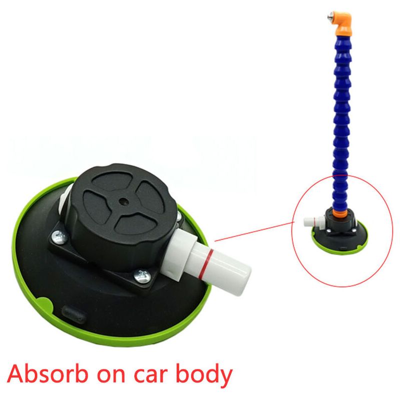 Vurahome – 7,6 Cm (3 Zoll) Staubsauger Für Zuhause Und Auto, Reparaturwerkzeug, Saugpumpe, Lampe, Nivellierfuß, Halterung, Zubehör, 7,6 Cm (3 Zoll) Staubsaugerfuß
