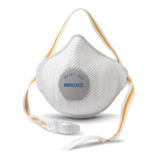FP - Moldex Atemschutzmaske 3408 - f 3 r d mit Dichtlippe und Klimaventil - Air Plus ProValve 5 Stk