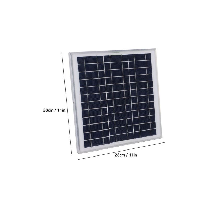 Vurahome - 200w Solarpanel Mit Aluminiumrahmen, Ladegerät Und Controller-kit Für Wohnmobile Und Wohnwagen