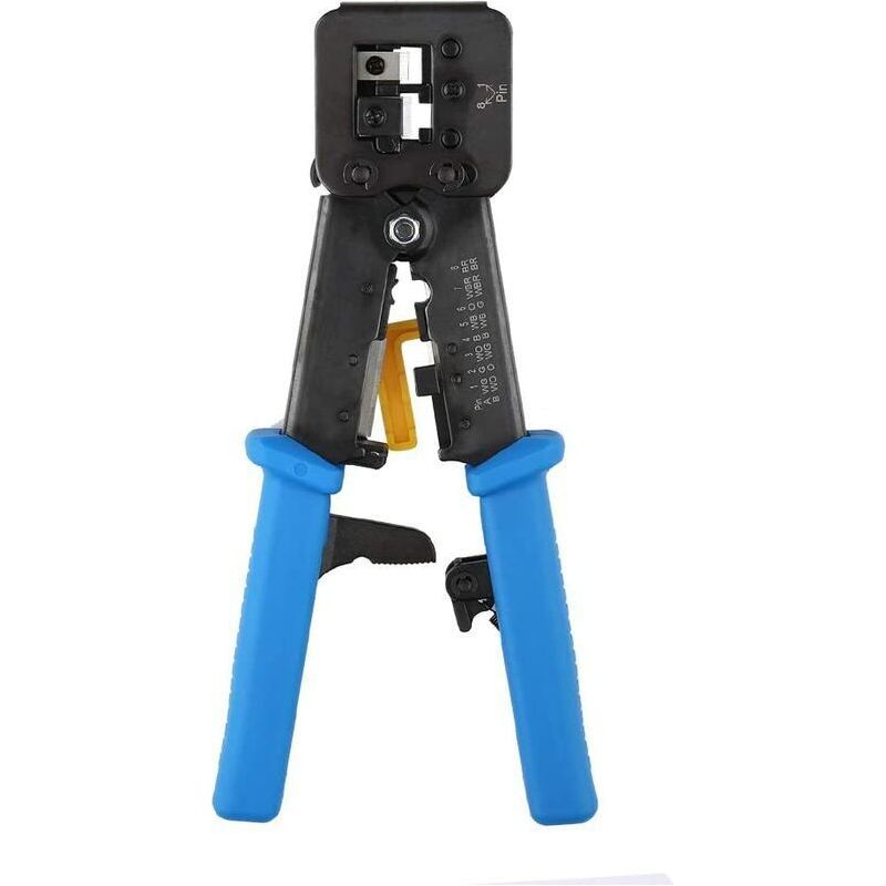 Vurahome - Rj45-crimpwerkzeug Für Standard-rj45/rj12-stecker Und -klemmen