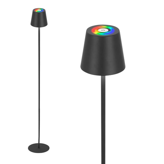 Briloner - rgbw led Stehlampe kabellos Stehleuchte Standleuchte Akku Wohnzimmer Aussen