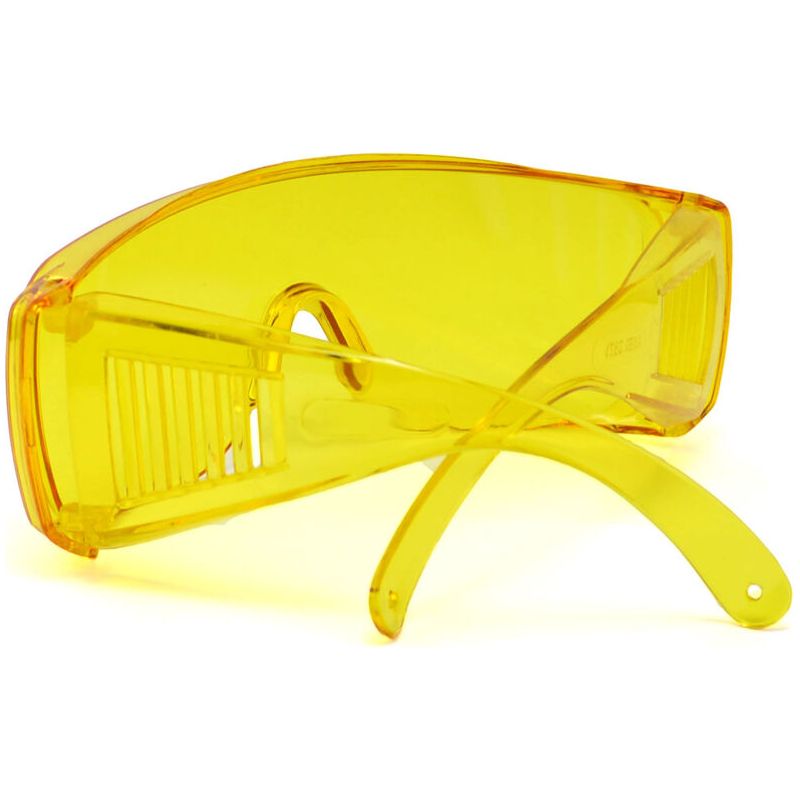 Vurahome – Uv-brille Zum Schutz Der Augen Und Zur Verbesserung Der Sehschärfe Schutzbrille Für Schwarzlicht-anwender (gelb)