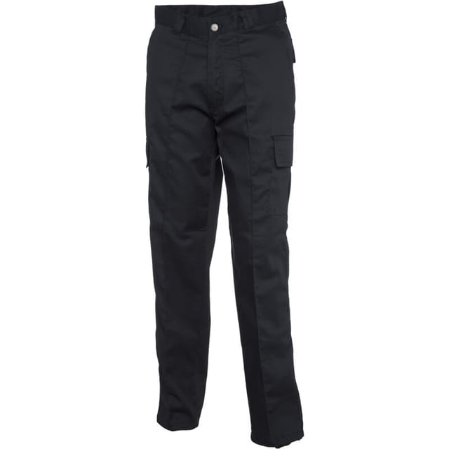 Arbeits-Cargohose Schwarz 38 245 g/m² 65 % Polyester kürzer geschnitten