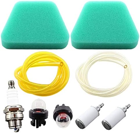 Universal-kraftstofffilter Kraftstoffschlauch Luftfilter Primer Kraftstoffschlauch (2,5 X 5 Mm, 2 X 3,5 Mm) Für Stihl Mcculloch Benzin Freischneider Kettensäge Gebläse Trimmer