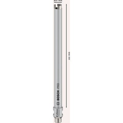 Pro Nassbohrkrone, 25 x 300 mm, g 1/2' - Bosch