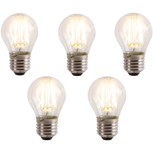 5er-Set E27 3-Stufen-Dimmbare LED-Lampen P45 5W 700 lm 2700K