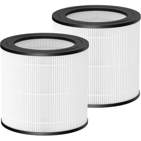 Filtre De Remplacement Fy0611/30 Compatible Avec Les Purificateurs D'Air Philips Ac0650/10 Et Ac0651/10, 2 Filtres Hepa Pour Purificateur D'Air Philips Série 600