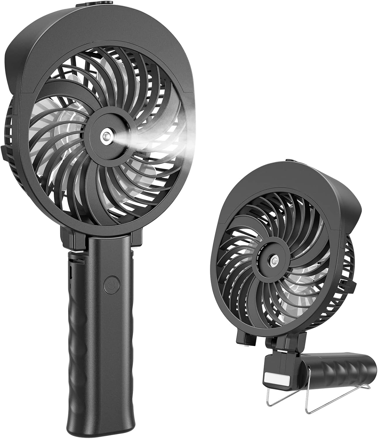 Ventilateur Brumisateur Main Ventilateur D’atomisation Ventilateur De Poche Mini Portatif Ventilateur Pliable Usb Rechargeable Refroidisseur Portable Pour Voyage/camping/extérieur