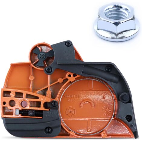 Linduxe Kettenbremskupplungs-seitendeckel Für Husqvarna 445 450 Kettensägen Ersatzteile 544097901 544097902