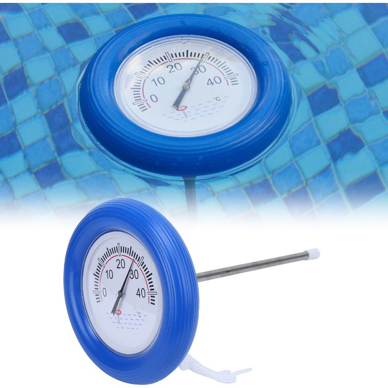 Rundkopf-poolthermometer, Für Innen- Und Außenpools Sowie Whirlpools.