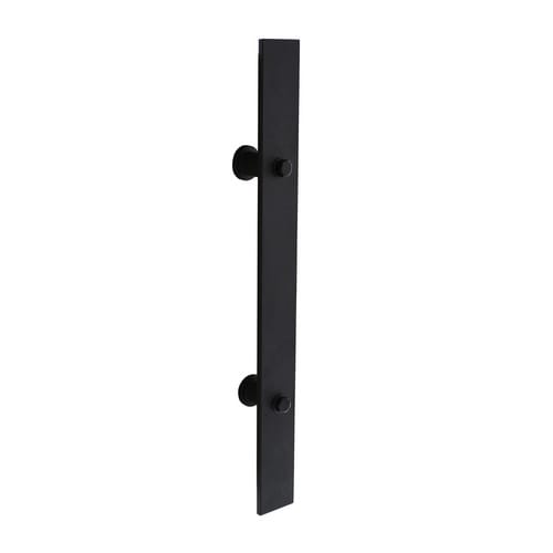 Ms Beschläge - Intersteel Stoßgriff 800 x 40 mm Schwarz