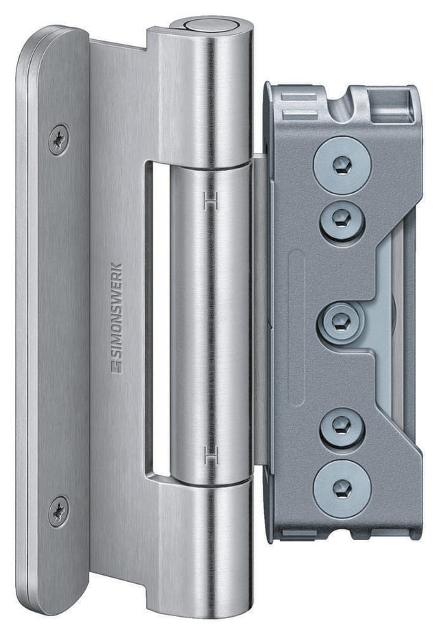 Simonswerk Ht-Band Baka® Protect 4010 3D 2-teilig Flachkopf Edelstahl