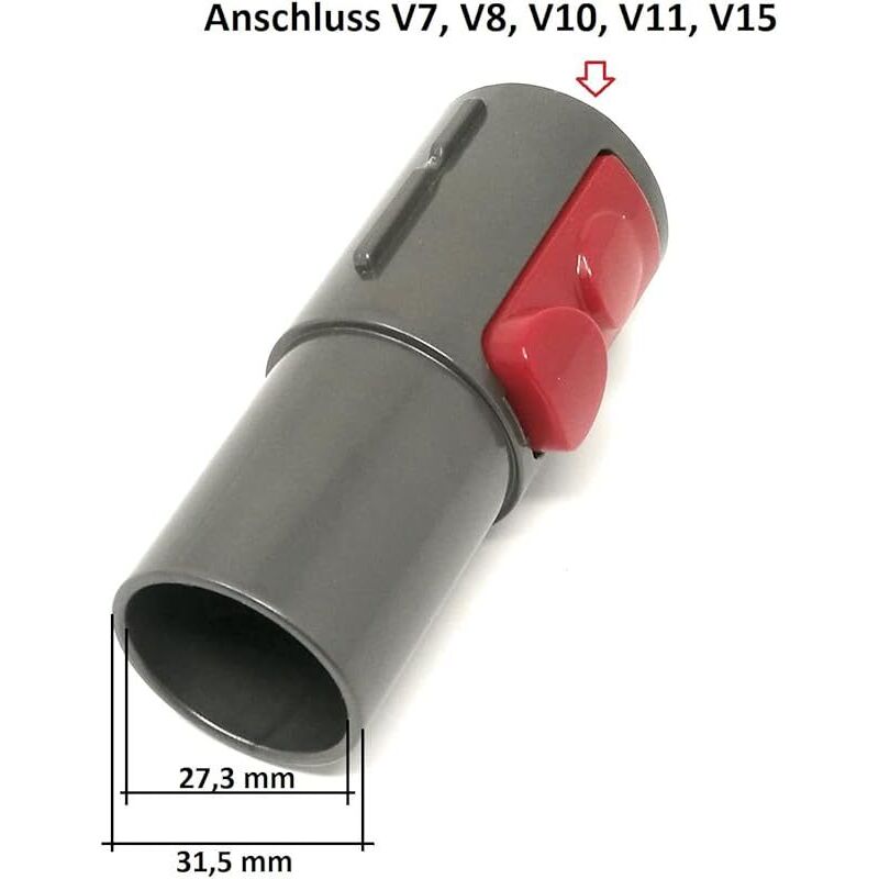 Adapter Kompatibel Mit Dyson V7, V8, V10, V11 32mm Zubehör.