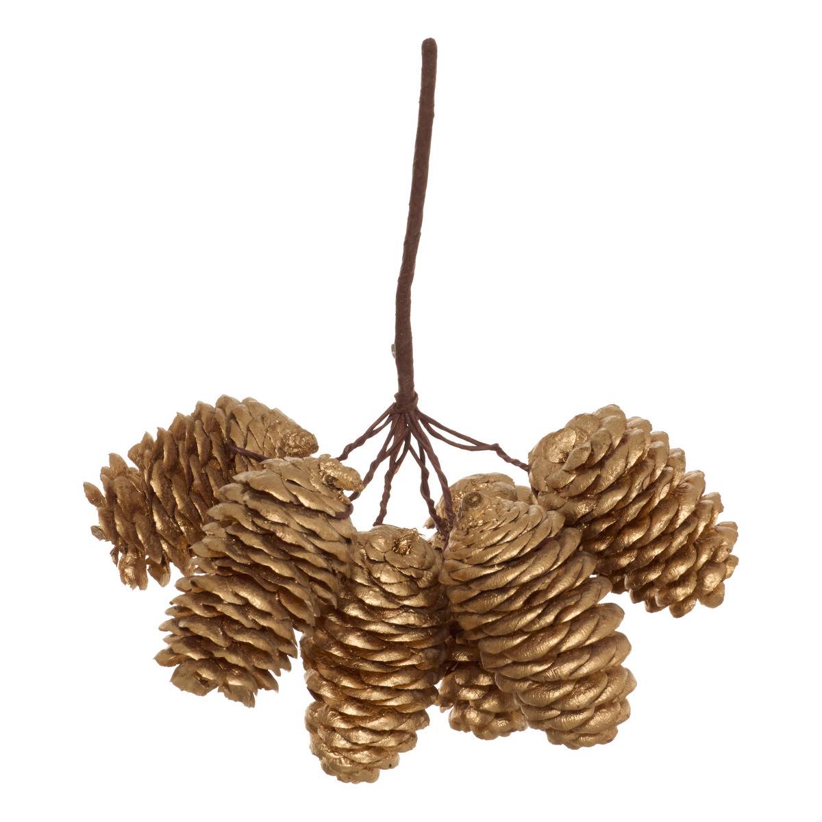 Sdn Branch Pdp Lang Gold 13cm - Feeric Lights & Christmas