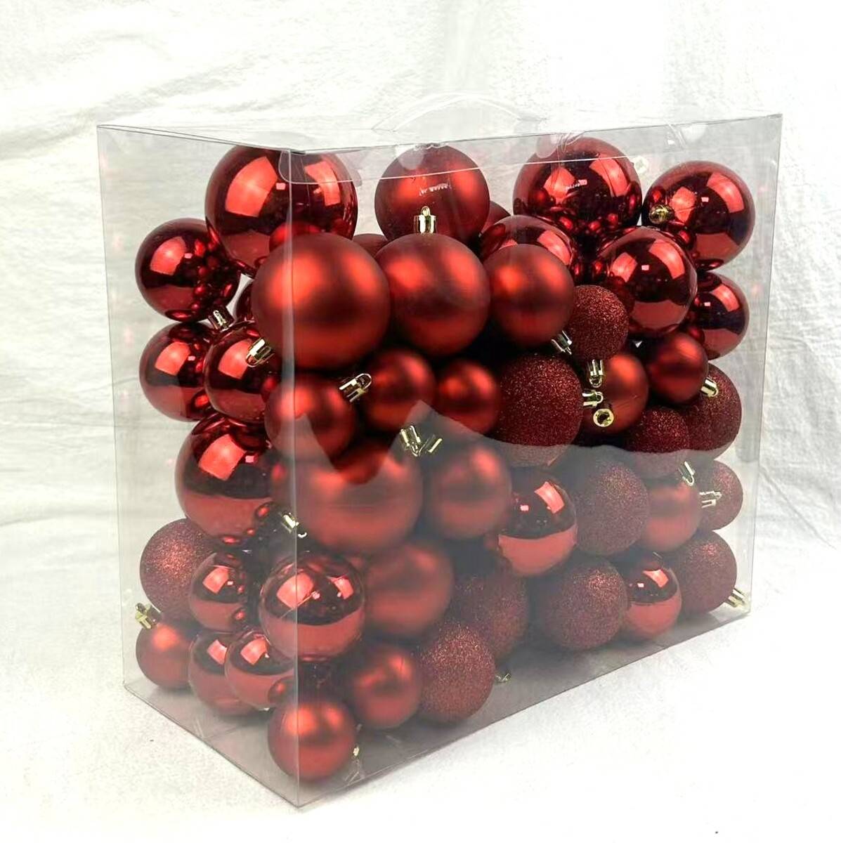 Bdn Kit 100st Gemischt Rot - Feeric Lights & Christmas
