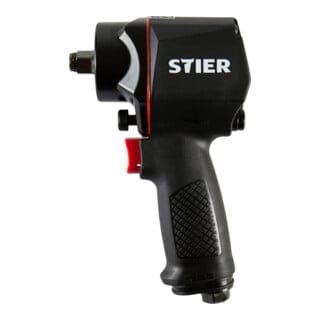 Druckluft Schlagschrauber 14-KBS, Extra kurz, Jumbo-Hammer-Schlagwerk, Stecknippel 1/4 Zoll, Lösemoment: 1.400 Nm, 3 Geschwindigkeitsstufen, Rechts
