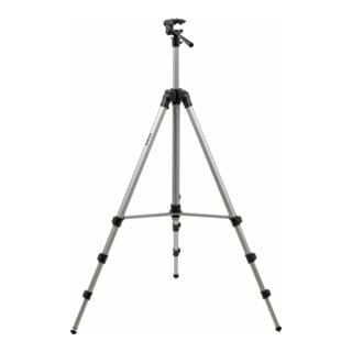 Stativ 250, Baustativ, 250 cm, für Laser und Nivelliergeräte, Arbeitshöhe 88-250 cm stufenlos verstellbar, Aluminiumgehäuse, mit Wasserwaage, inkl.