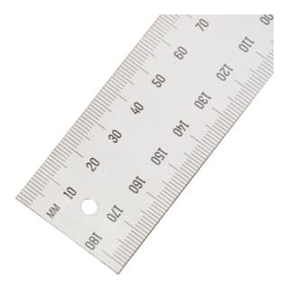 Digitaler Winkelmesser sdw 200, Winkelschmiege mit Feststellfunkion, LCD-Display ±0,3° rostfreier Stahl 200 mm, Lineal aus Edelstahl, relativeund