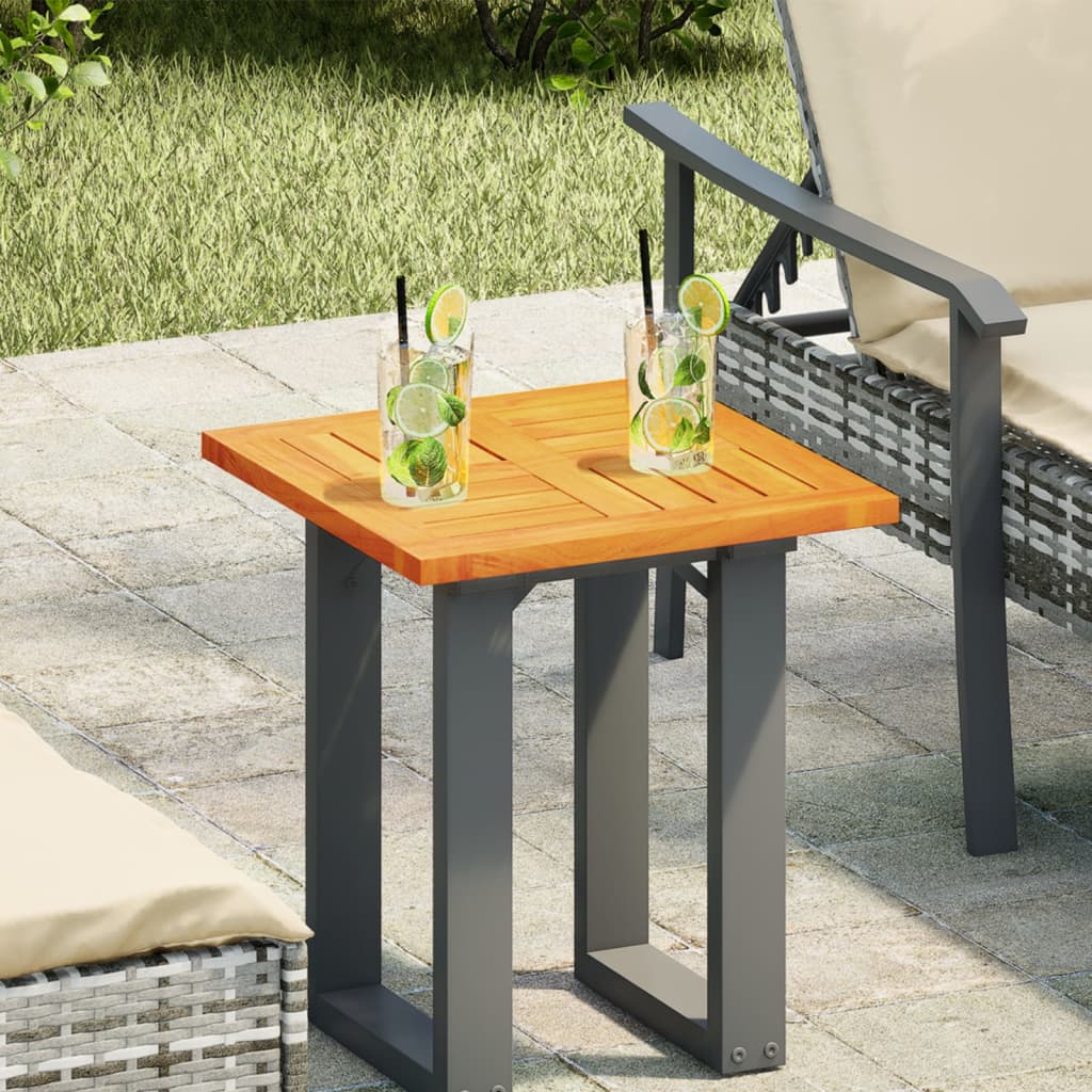 Tischplatte 40x40x2 Cm Quadratisch Massivholz Akazie
