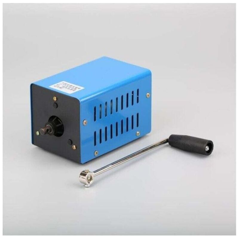 Leistungsstarker Handkurbelgenerator, Usb-lade-notstromaggregat Für Camping Und Outdoor-aktivitäten, Tragbarer Handkurbelgenerator