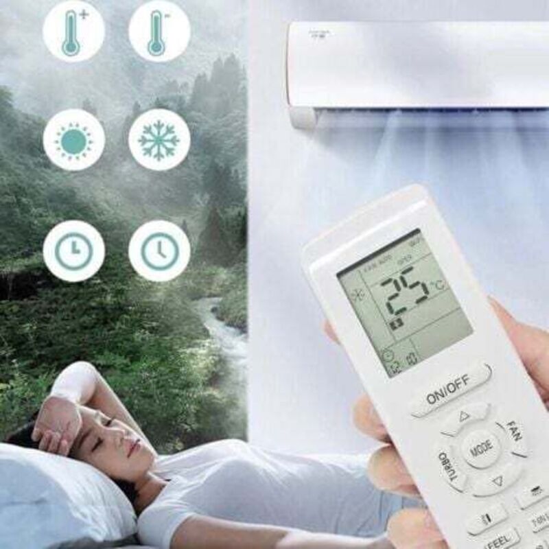 Yap1f Fernbedienung Für Klimaanlagen Yap1f Ersatzfernbedienung Für Heizungs- Und Kühlfunktionen Im Haus
