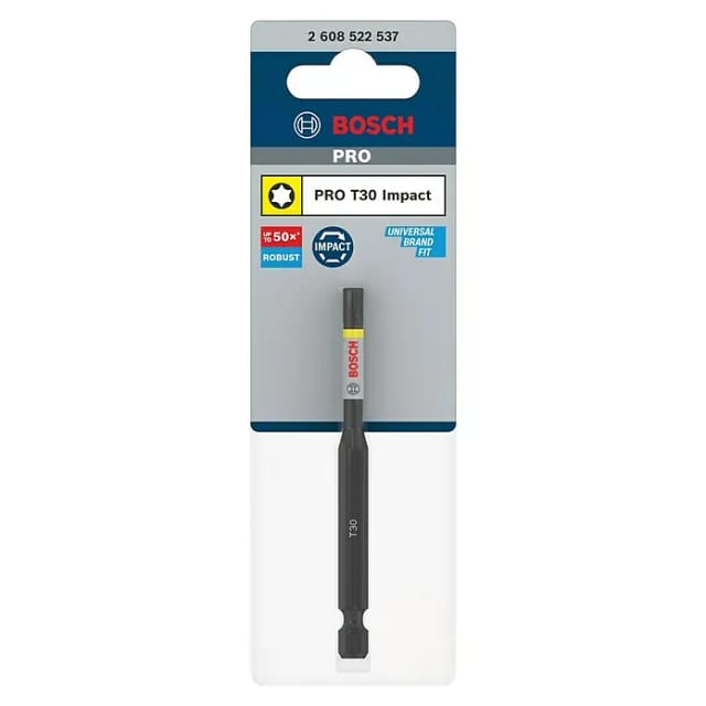 Bosch PRO Schrauberbits Torx Impact Bit, T30, 90 mm