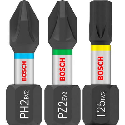 Bosch PRO Impact Mixed Pack PH2(x5) PZ2(x5) T20(x5) T25(x5) T30(x5) 25 mm 25-tlg. - 2608521U63