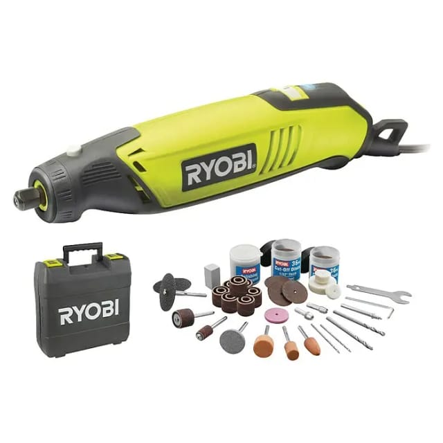 Ryobi - EHT150V Rotationswerkzeug 150 w + 115 tlg. Zubehör + Koffer ( 5133000754 )