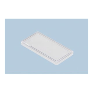 Deckel für Einsatzbox ps, 108 x 54 mm glasklar - Hünersdorff