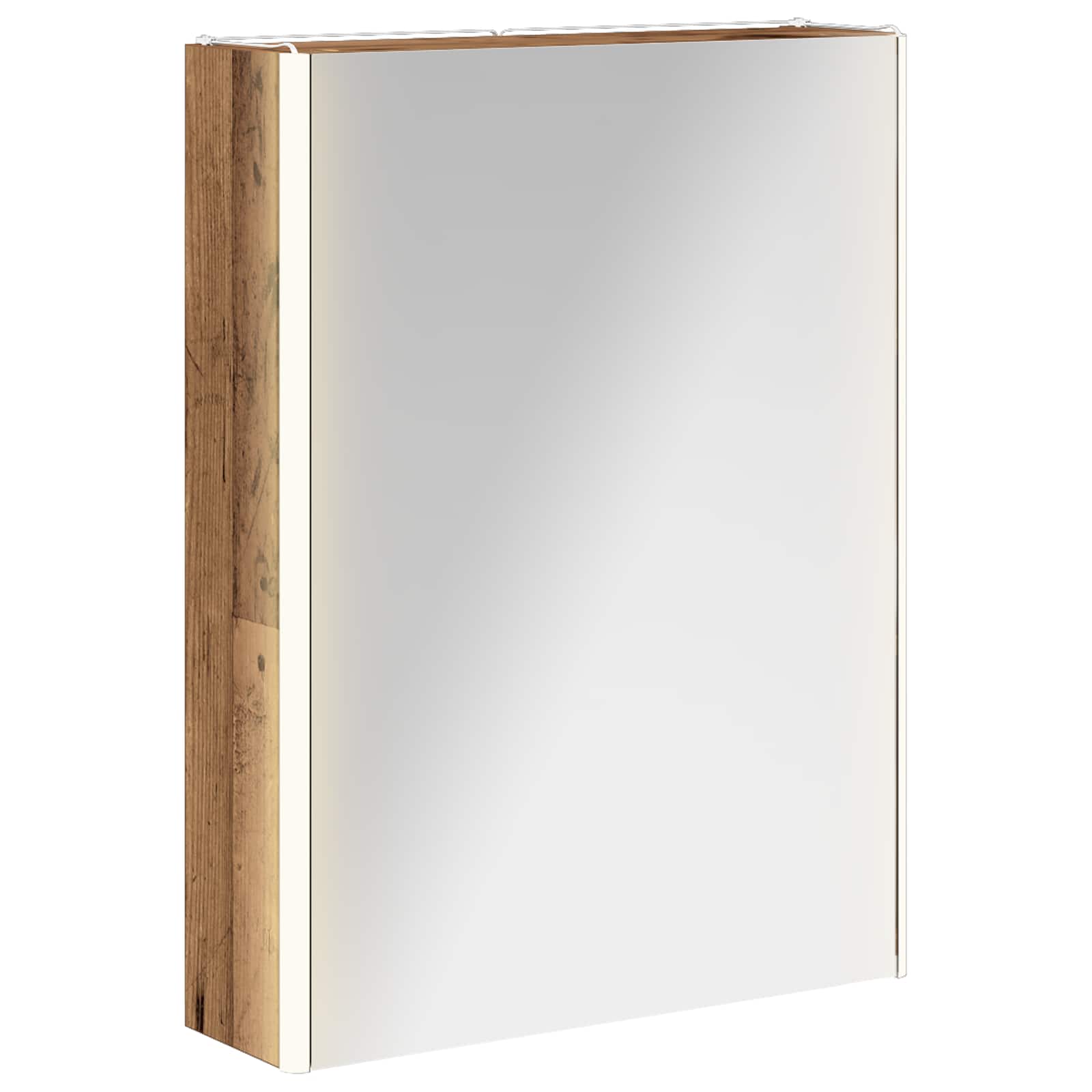 Badezimmerspiegelschrank Altholz 53,5 X 15,5 X 70 Cm Vidaxl