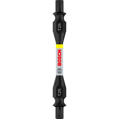 Bosch PRO Impact Schrauberbit mit Doppelklingen und Pick and Click-Einsätzen T25 65 mm - 2608522541