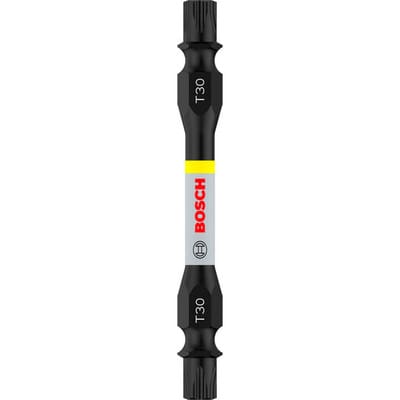 Pro Impact Schrauberbit mit Doppelklingen und Pick and Click-Einsätzen T30 65 mm - 2608522542 - Bosch