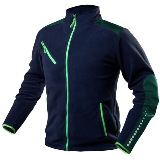 Premium Fleecejacke mit reflektierenden Elemente, Cordura Verstärkung S