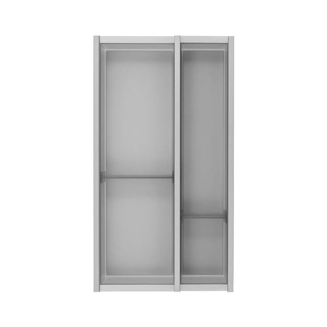 Besteckkasten für Schubladen Set Cuisio kb 350mm - Besteckorganizer passend zu Merivobox, Kunststoff/Aluminium graphit - Ninka
