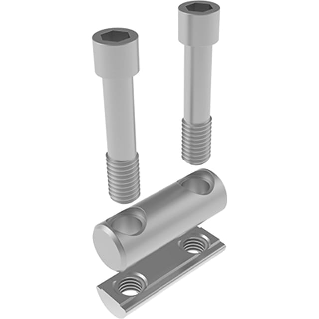 Bolzenverbinder zur Verbindung von zwei Aluprofilen ips Nut 8 Item System, Stahl verzinkt - Fath