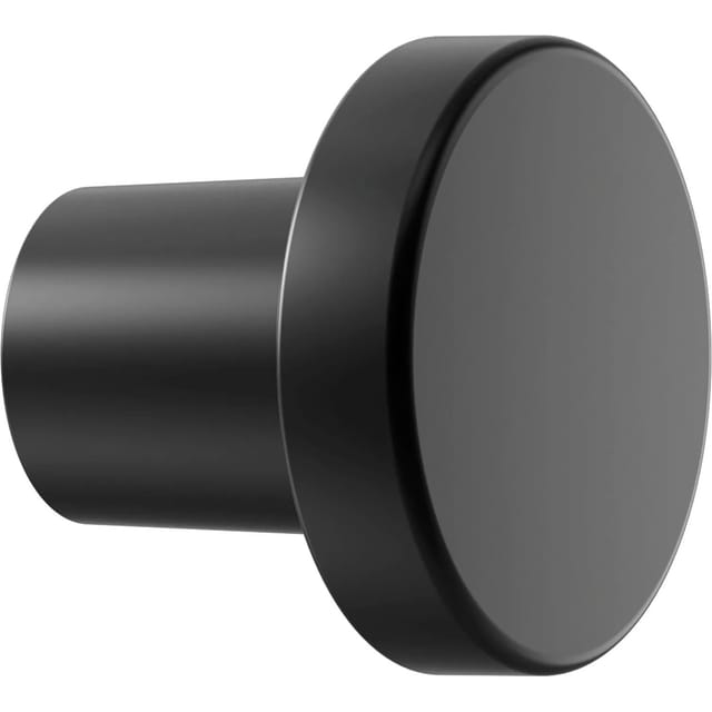 Furnipart - Möbelknopf Dot Ø 30mm - Eleganter Möbelknauf Tiefe 26mm, Zinkdruckguss Edelstahl-effekt