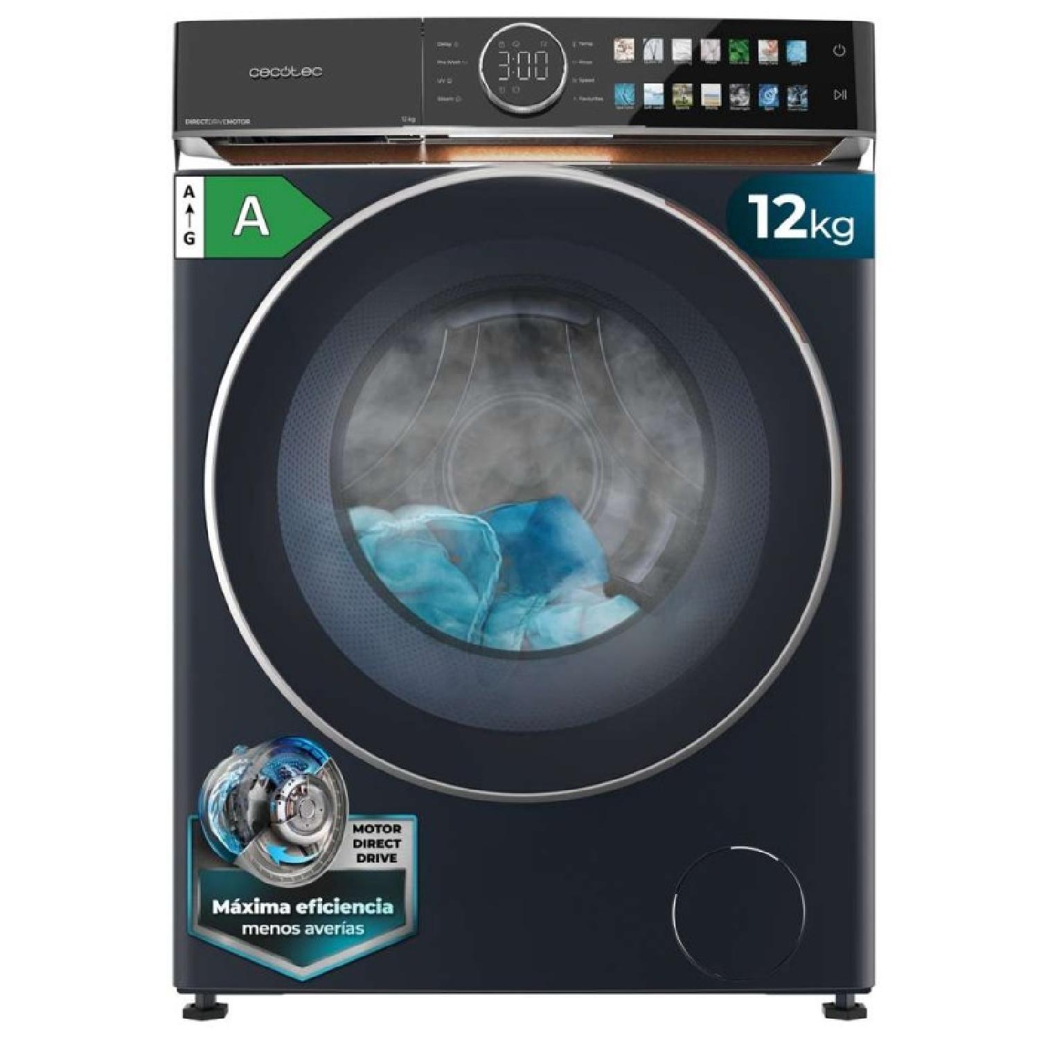 Waschmaschine Cecotec Direct Drive Blau 12 Kg