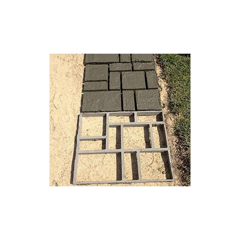 Betonpflasterform, Kunststoffform Für Diy-gartenwege, Straßenpflasterform Für Zementziegel Und Steine
