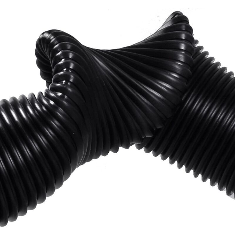 Meter Langer Staubsaugerschlauch, 32 Mm Flexibler Staubsaugerschlauch, Schwarz, Einheitsgröße